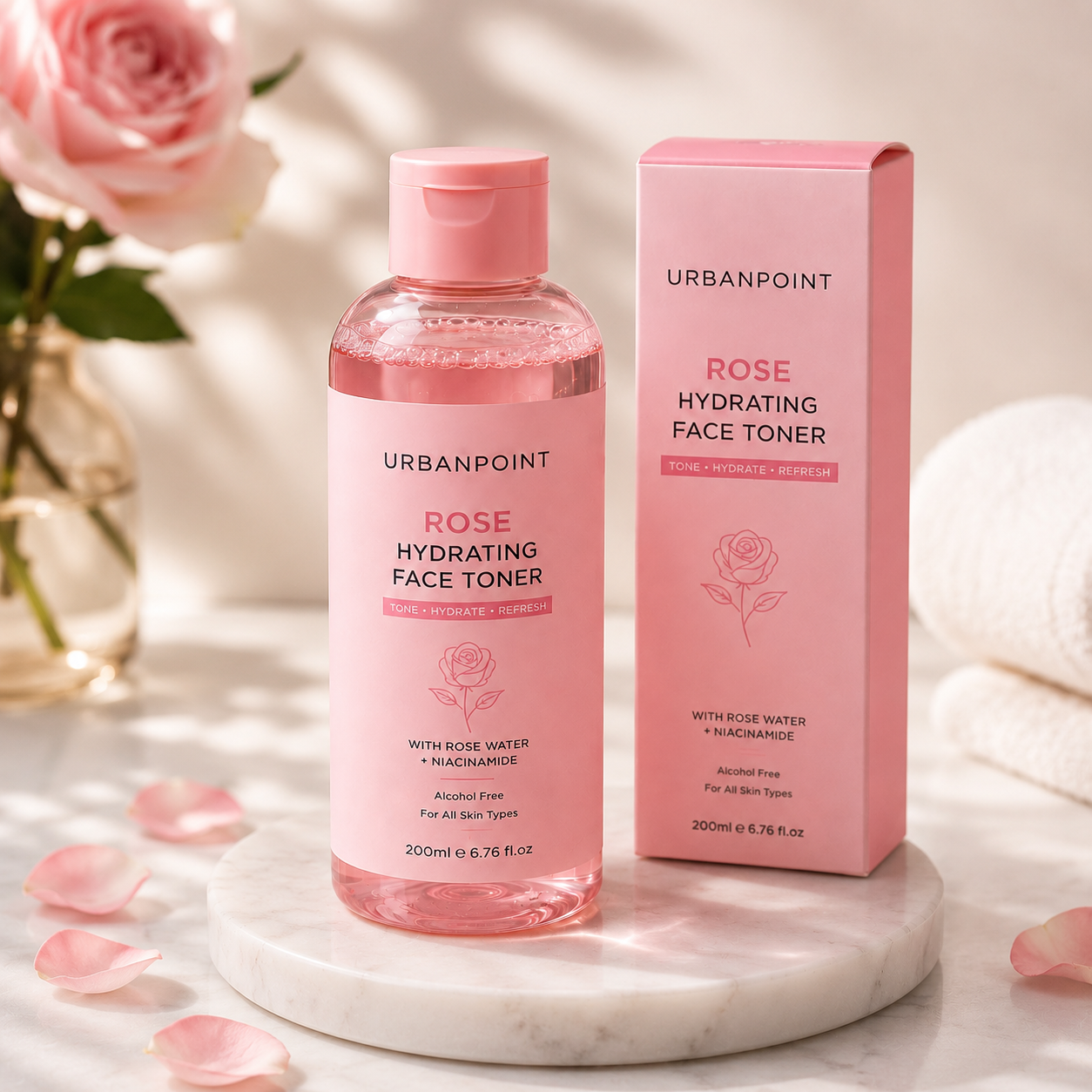 Rose Water & Niacinamide