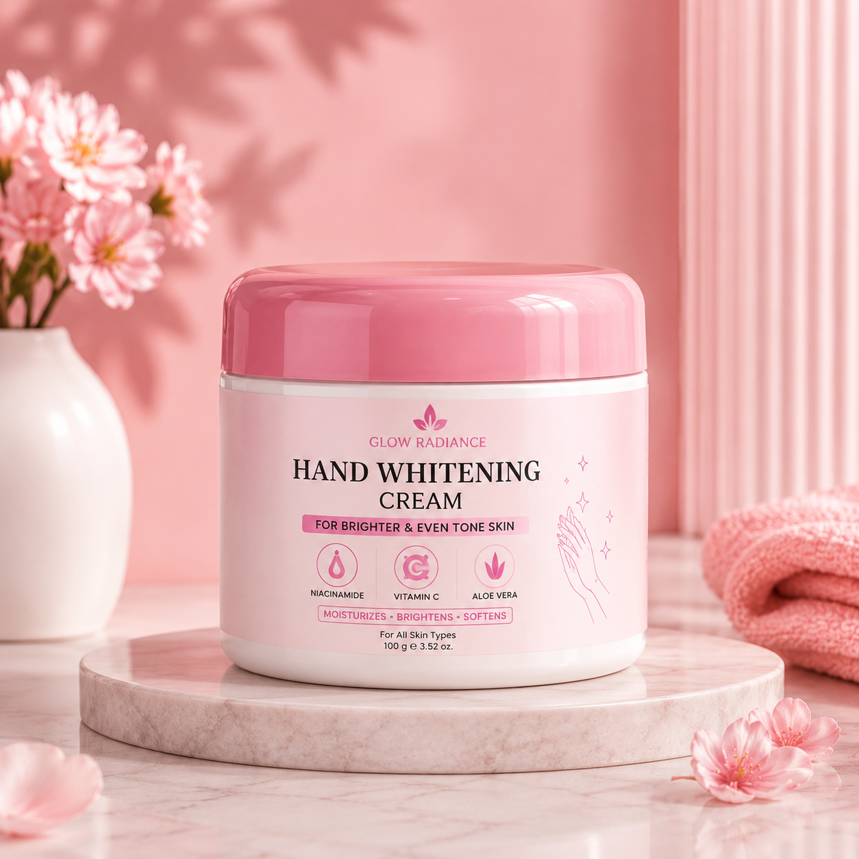Glow Radiance Hand Whitening Cream
