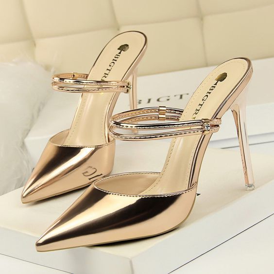 Elegant Slip-On Party Pumps