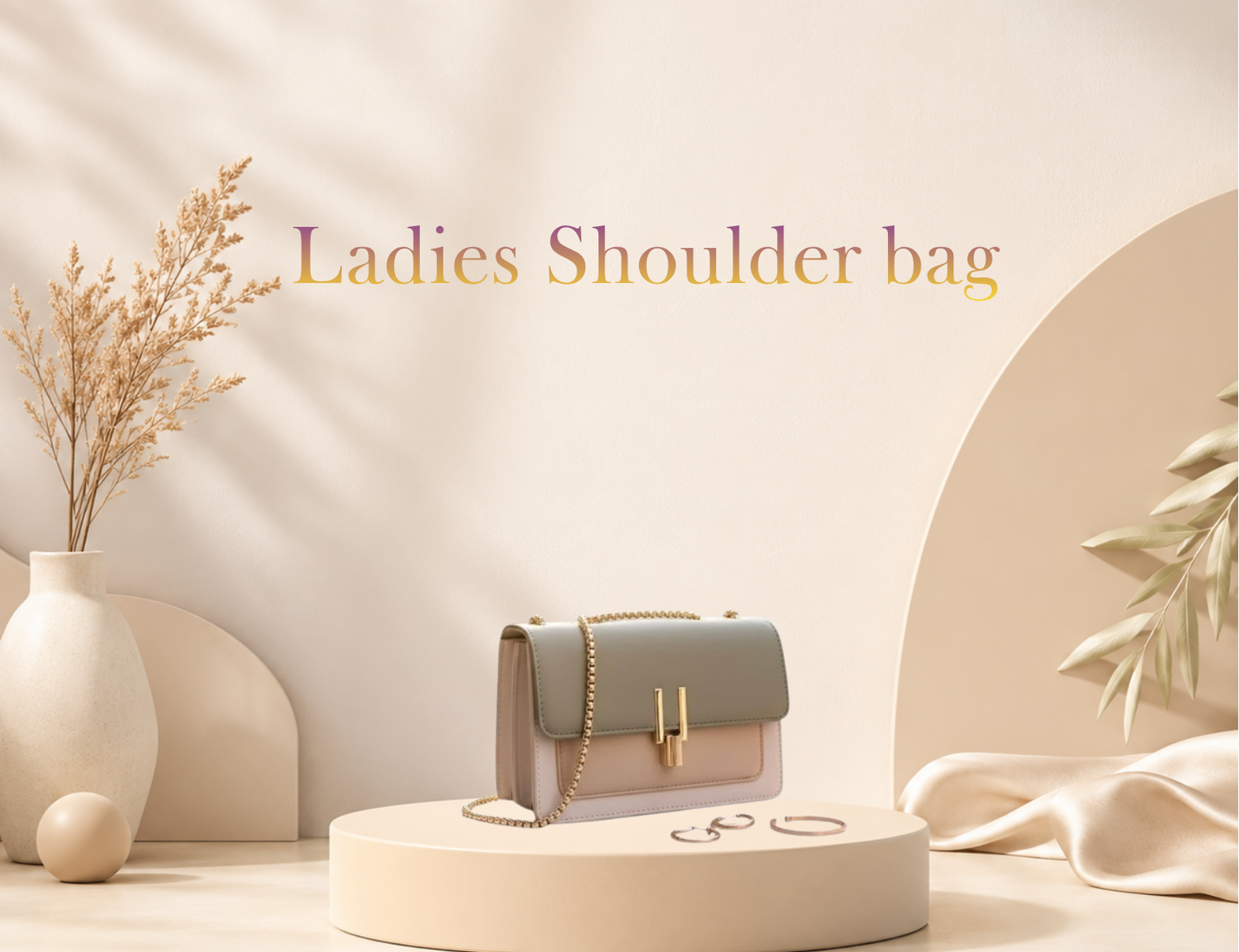 Ladies shoulder bag