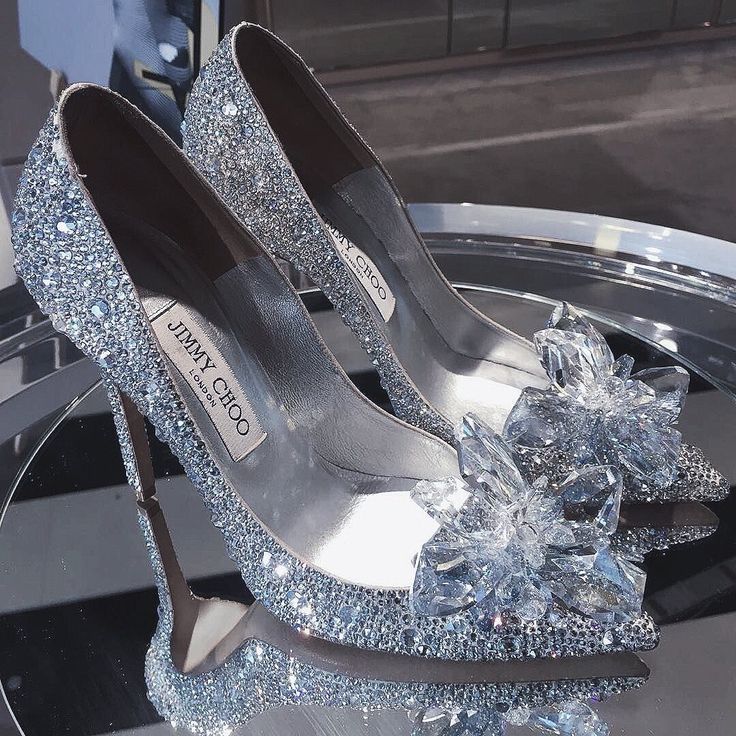 Diamond Glitter Bow party Heels