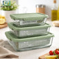 Piece Glass Food Storage Container Set with Airtight Lids