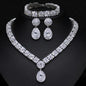 Luxury Crystal Bridal Jewelry Set