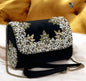 Designer Pearl Embroidered Party Clutch Bag